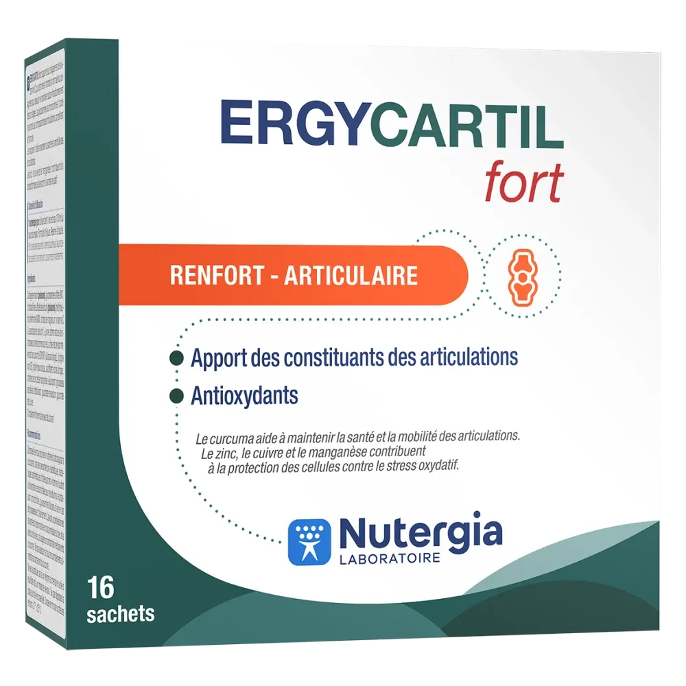 Boîte de sachets Ergycartil Fort de Nutergia