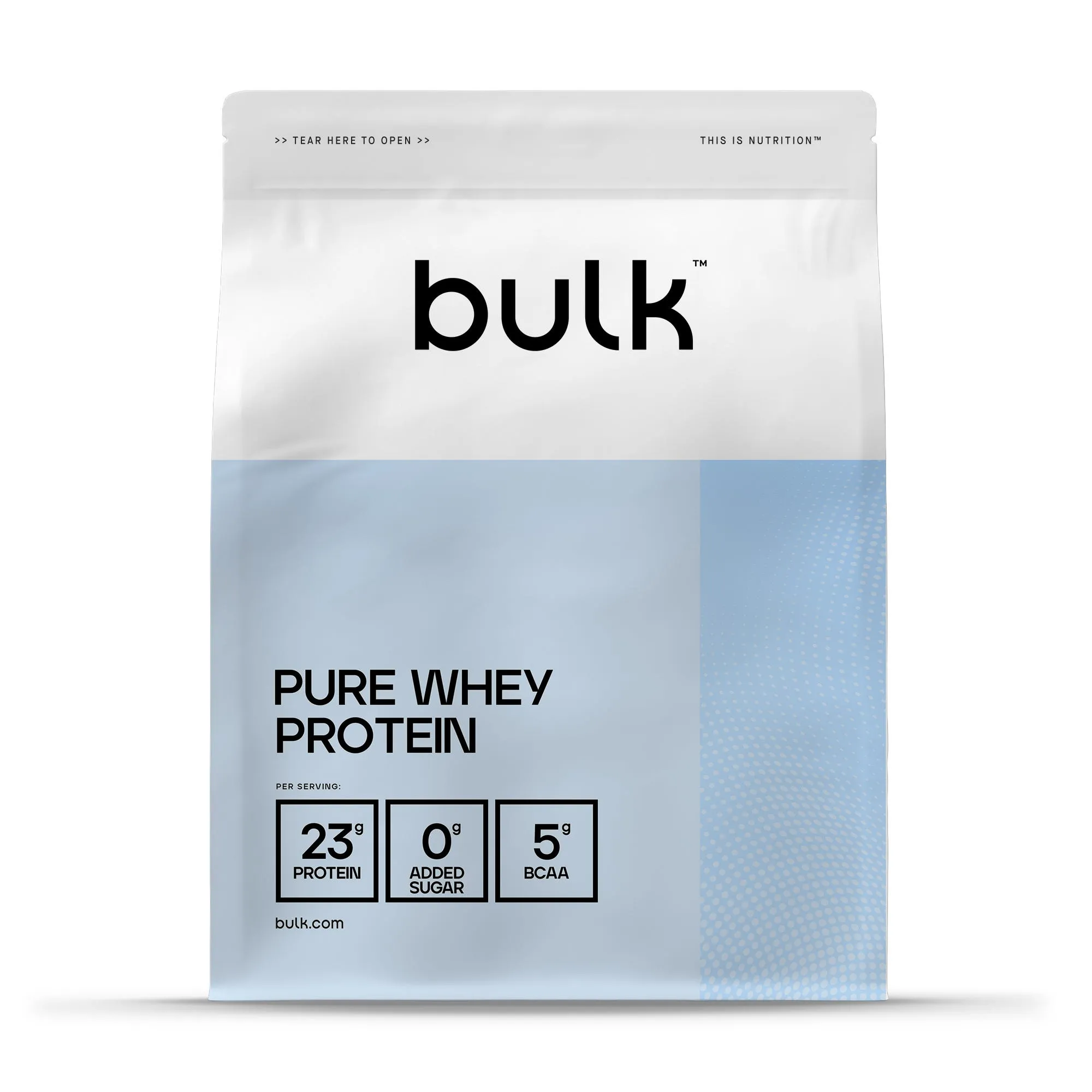 Sachet de Pure Whey Protein Bulk